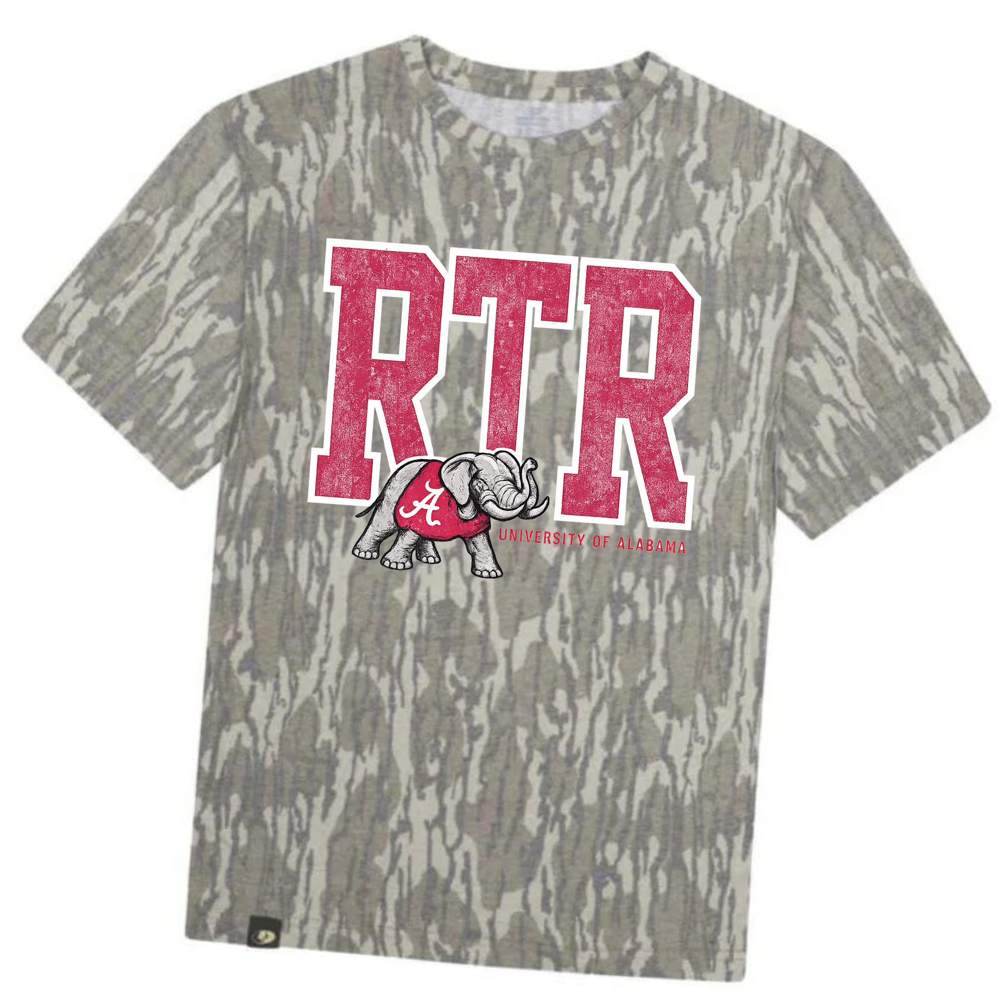 Bottomland camo Alabama T-shirt RTR
