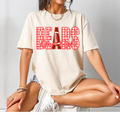 Gingham bears mascot tee