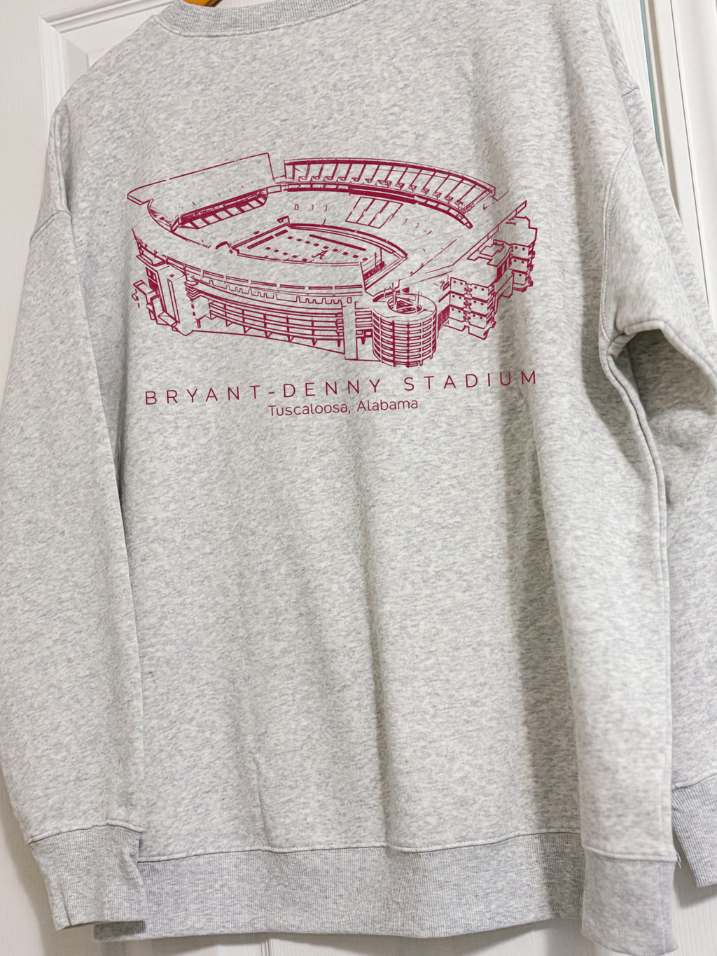 College Football Stadium Oversized Pullover