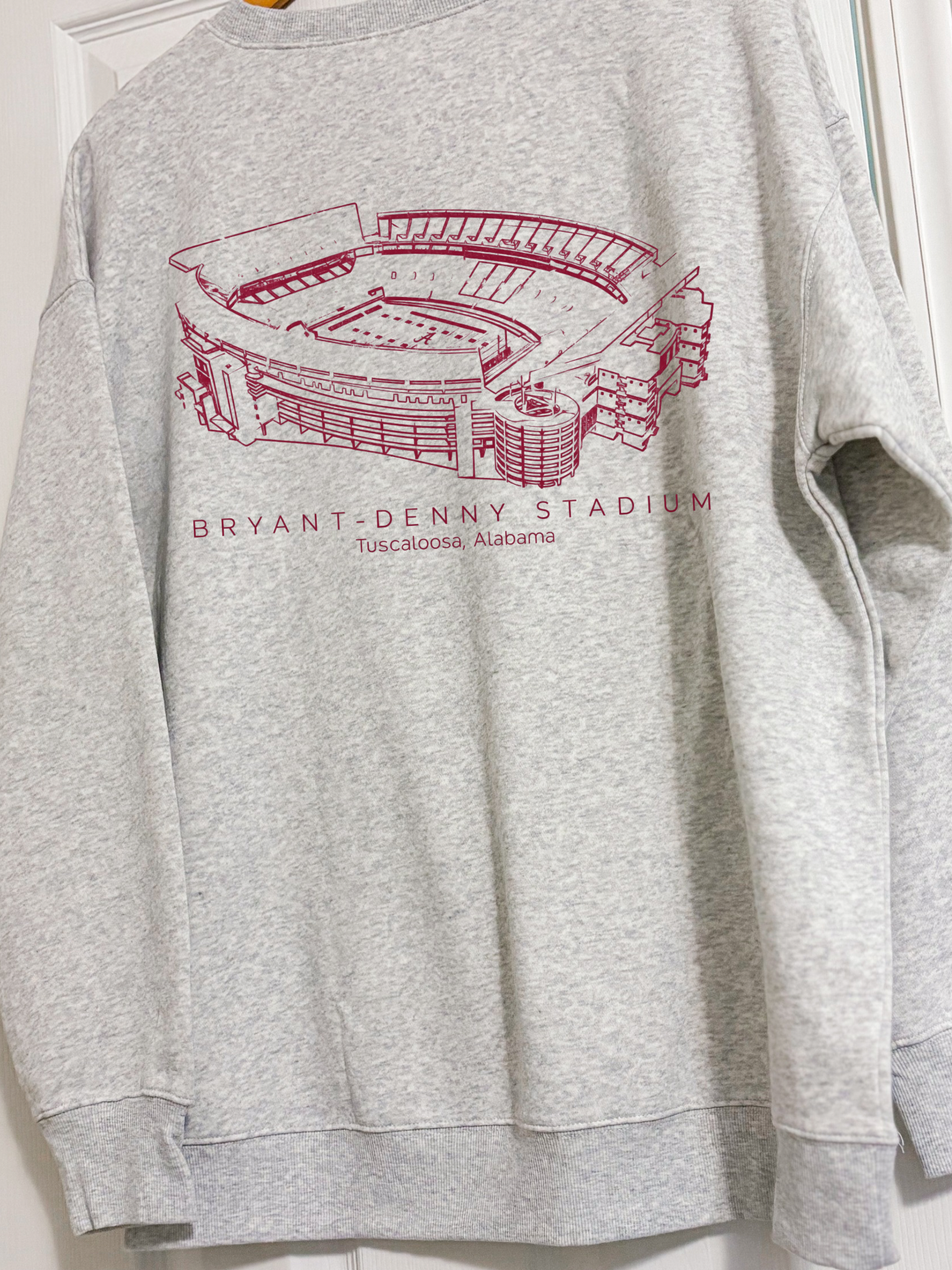 College Football Stadium Oversized Pullover