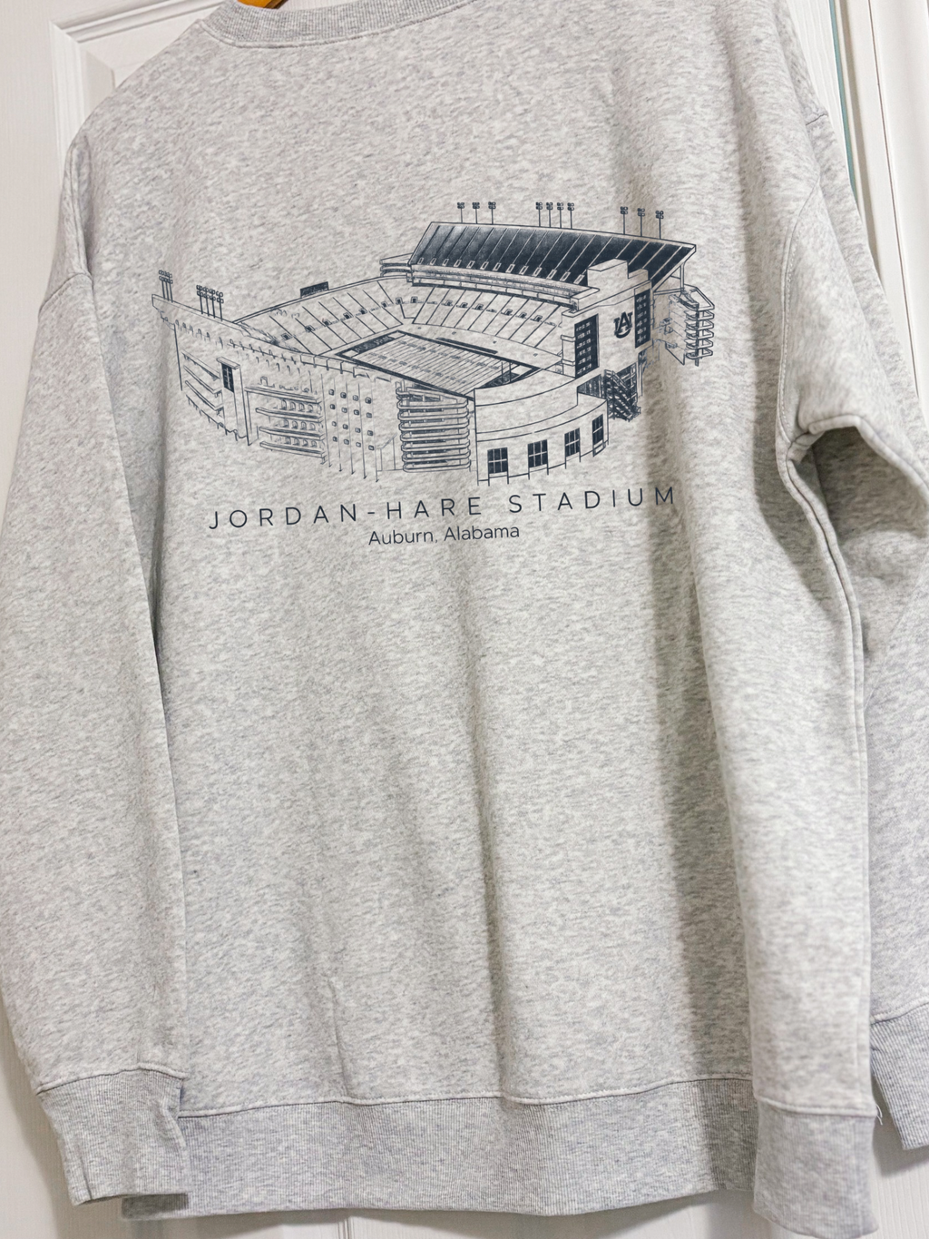 College Football Stadium Oversized Pullover