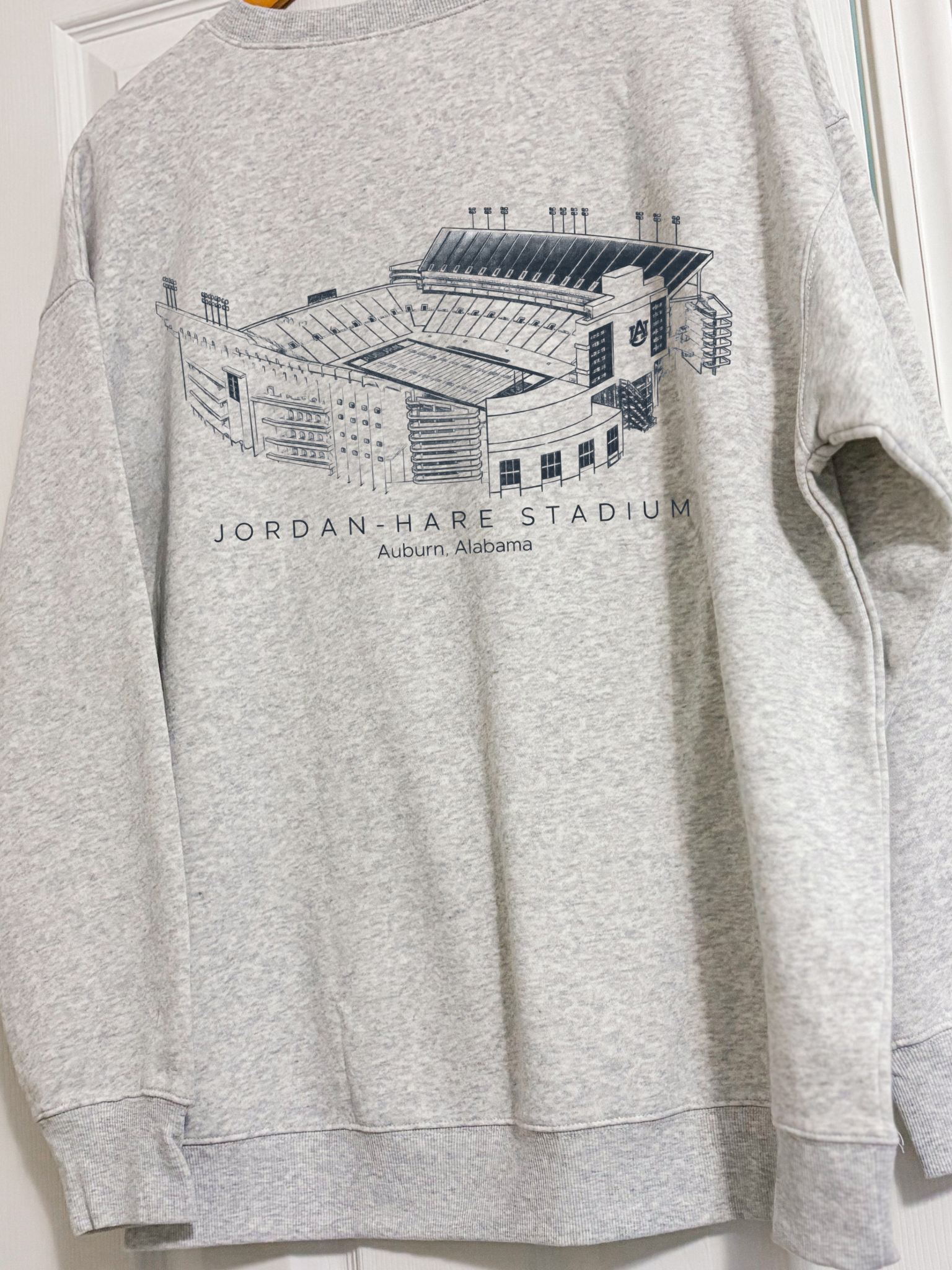 College Football Stadium Oversized Pullover